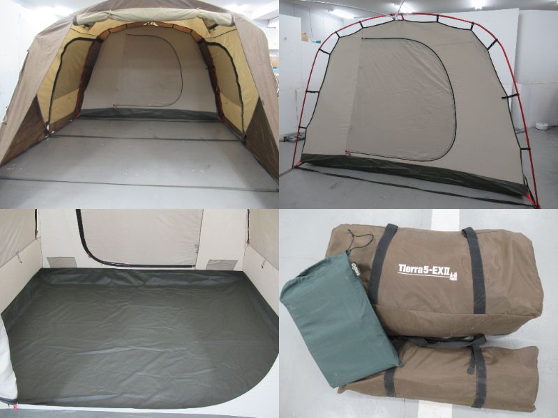 ogawa（小川・キャンパルジャパン）  ティエラ5-EX2 PVCマルチシートセット