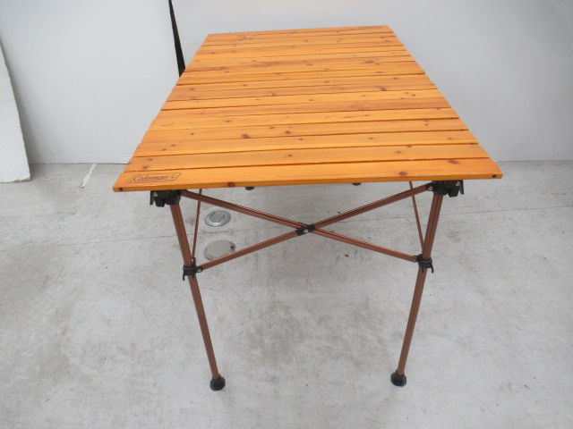 Coleman(コールマン) ナチュラルウッドロールテーブル クラシック/110