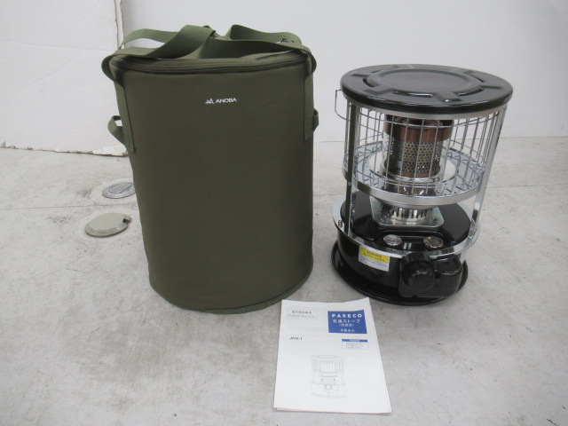 【美品】PASECO JKH-1S アウトドア石油ストーブ Amazon | PASECO パセコ JKH-1S ブラック 対流型 石油ストーブ