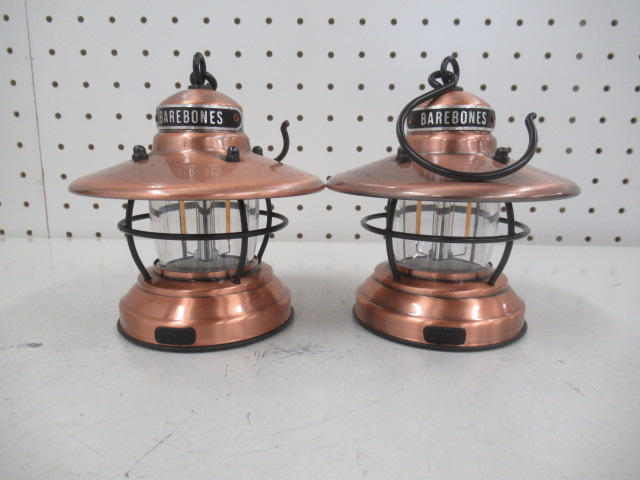 Barebones Living(ベアボーンズリビング) ミニエジソンランタン 2点セット