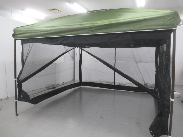 FIELDOOR（フィールドア）  タープテント(アルミ) 3m×3m セット