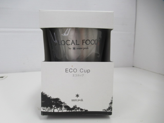 スノーピーク　エコカップ　コレクション用 どこまで行くのか 我がキャンプ:スノーピーク エコカップの使用