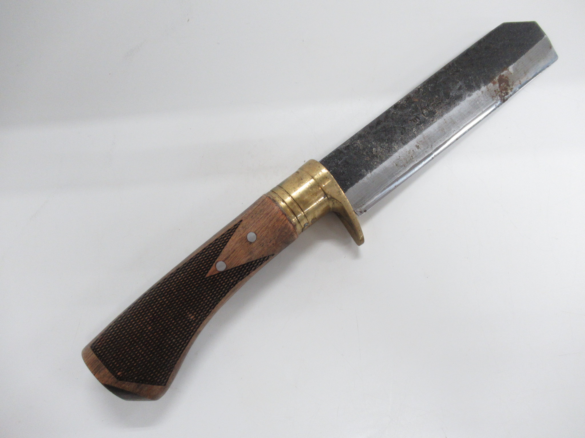 その他ブランド  トヨクニ×BE-PAL 角型ダマスカス焚火鉈