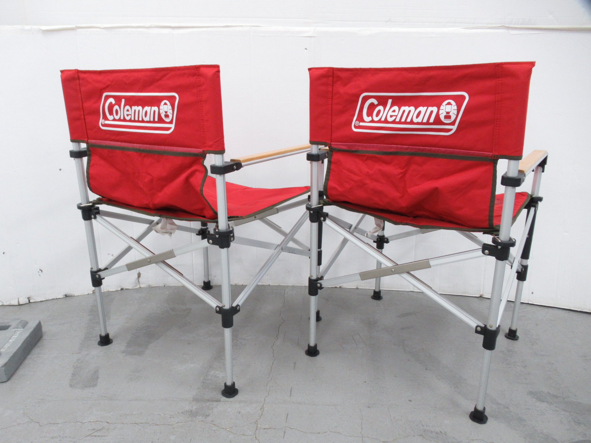 Coleman(コールマン) ツーウェイキャプテンチェア レッド 2脚セット