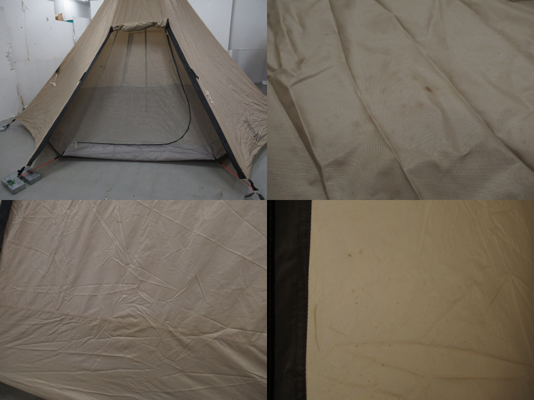 DOD（ディーオーディー）  ワンポールテントL グランドシートセット