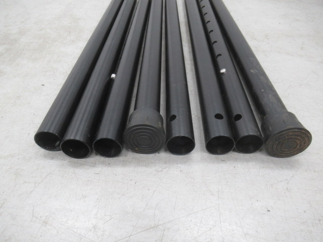 FIELDOOR(フィールドア) アルミテントポール 280×2本・ケースセット