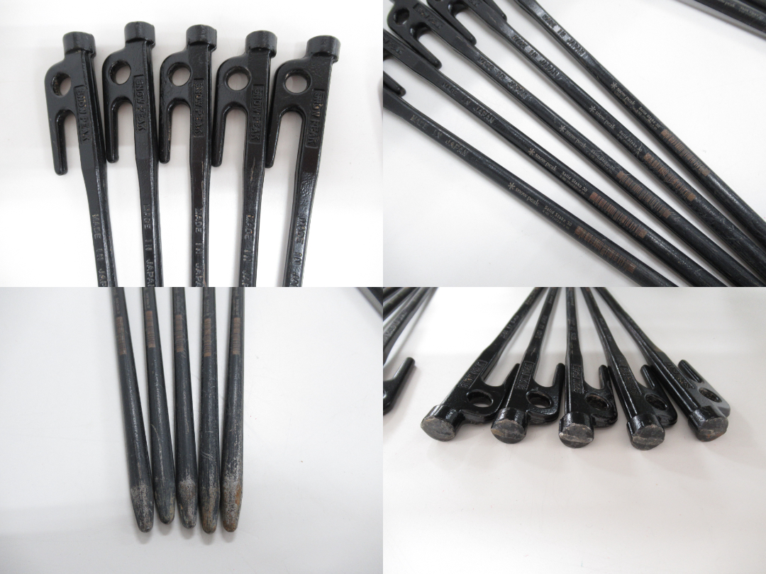 Snow Peak(スノーピーク) ソリッドステーク30 10本セット 2