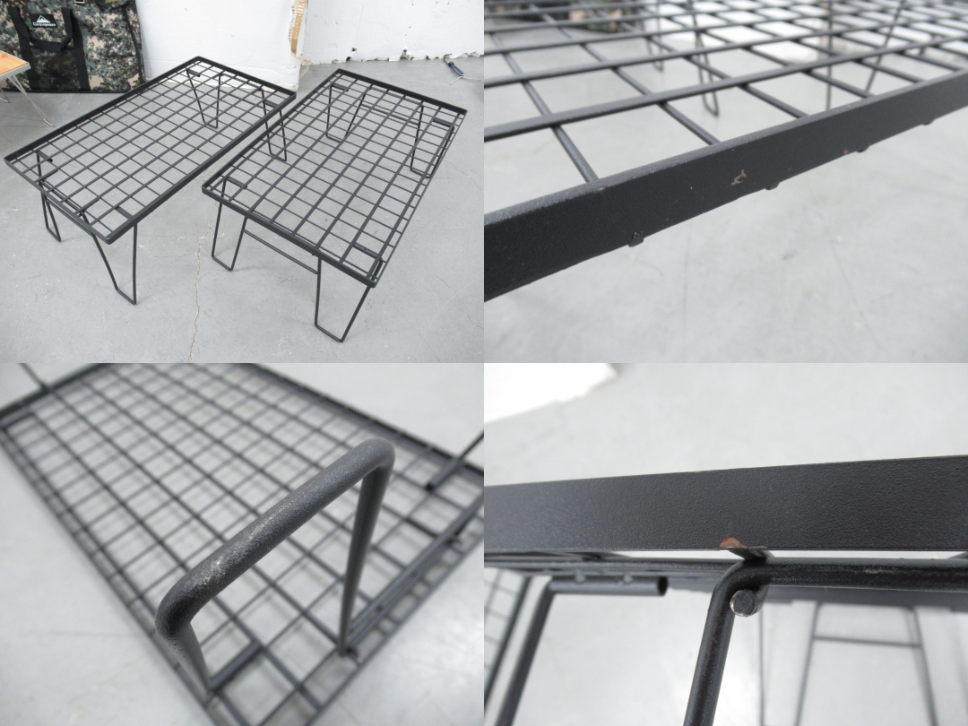 その他ブランド  キャンピングムーン グリルテーブル・フィールドラック セット