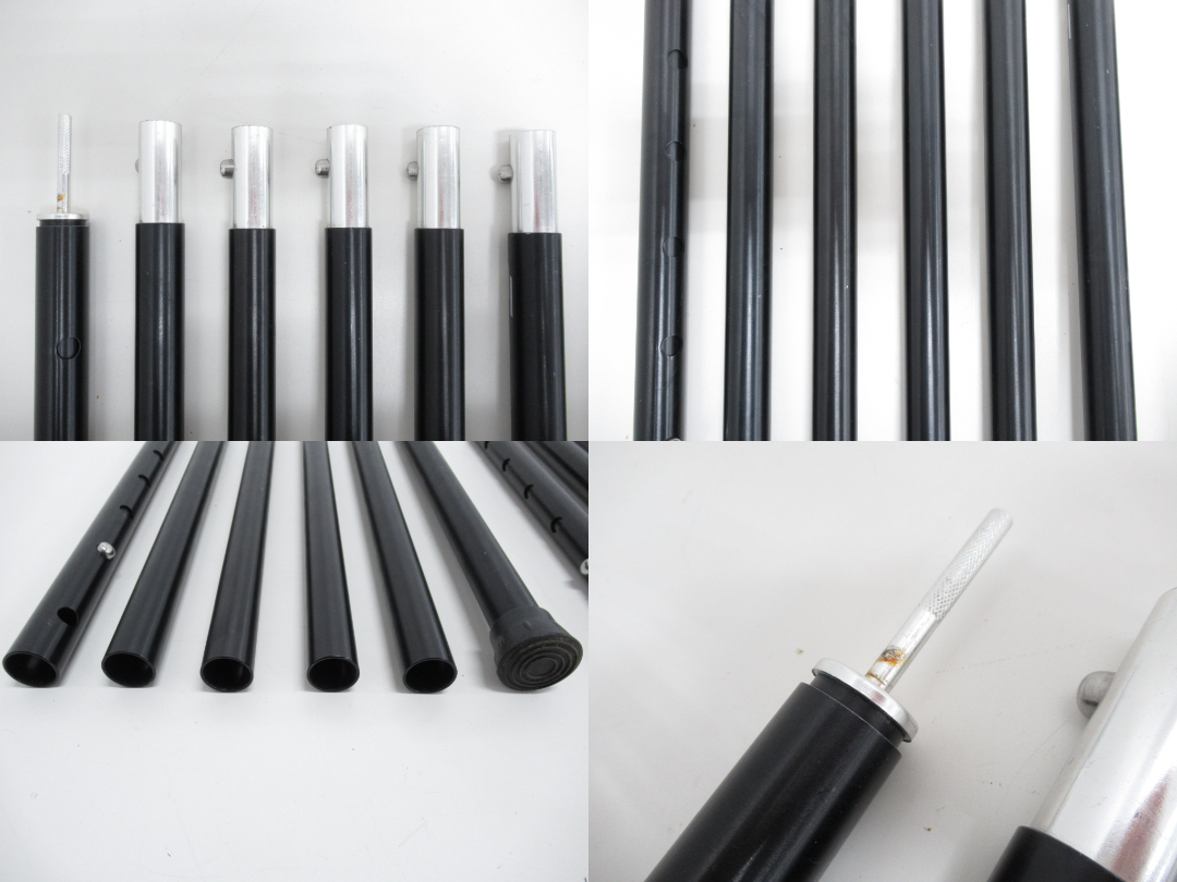 FIELDOOR(フィールドア) アルミテントポール230 2本セット