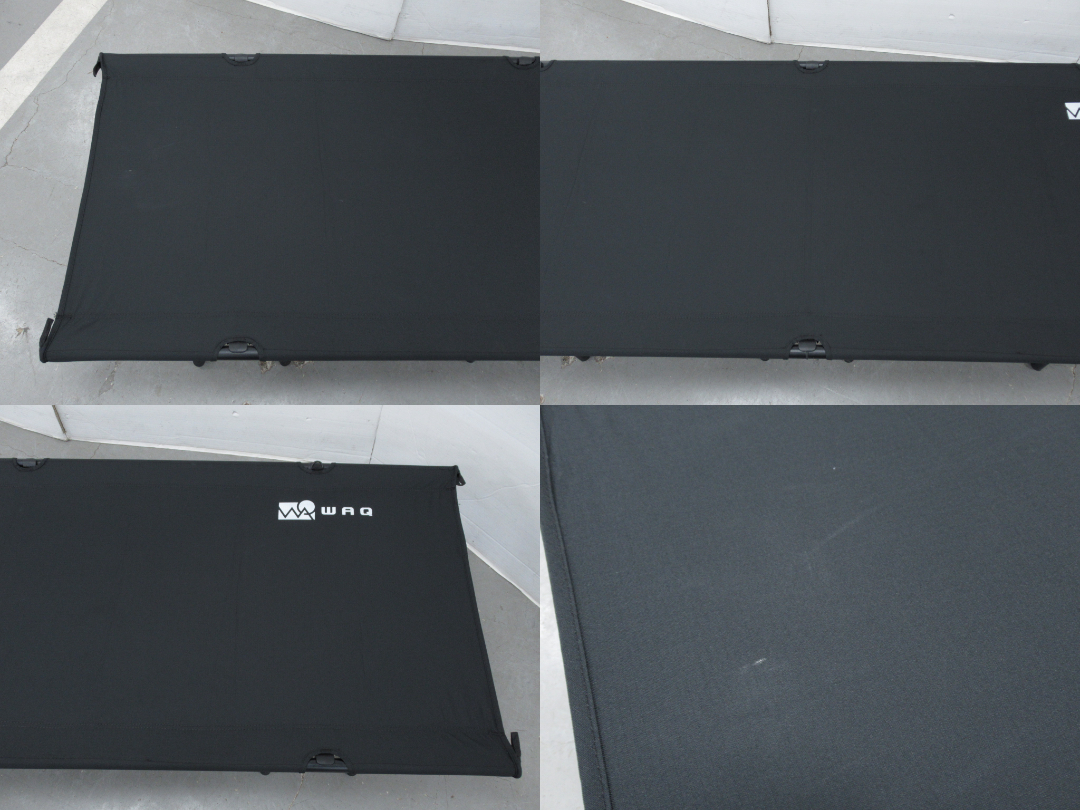 WAQ（ワック）  2WAY フォールディングコット ブラック