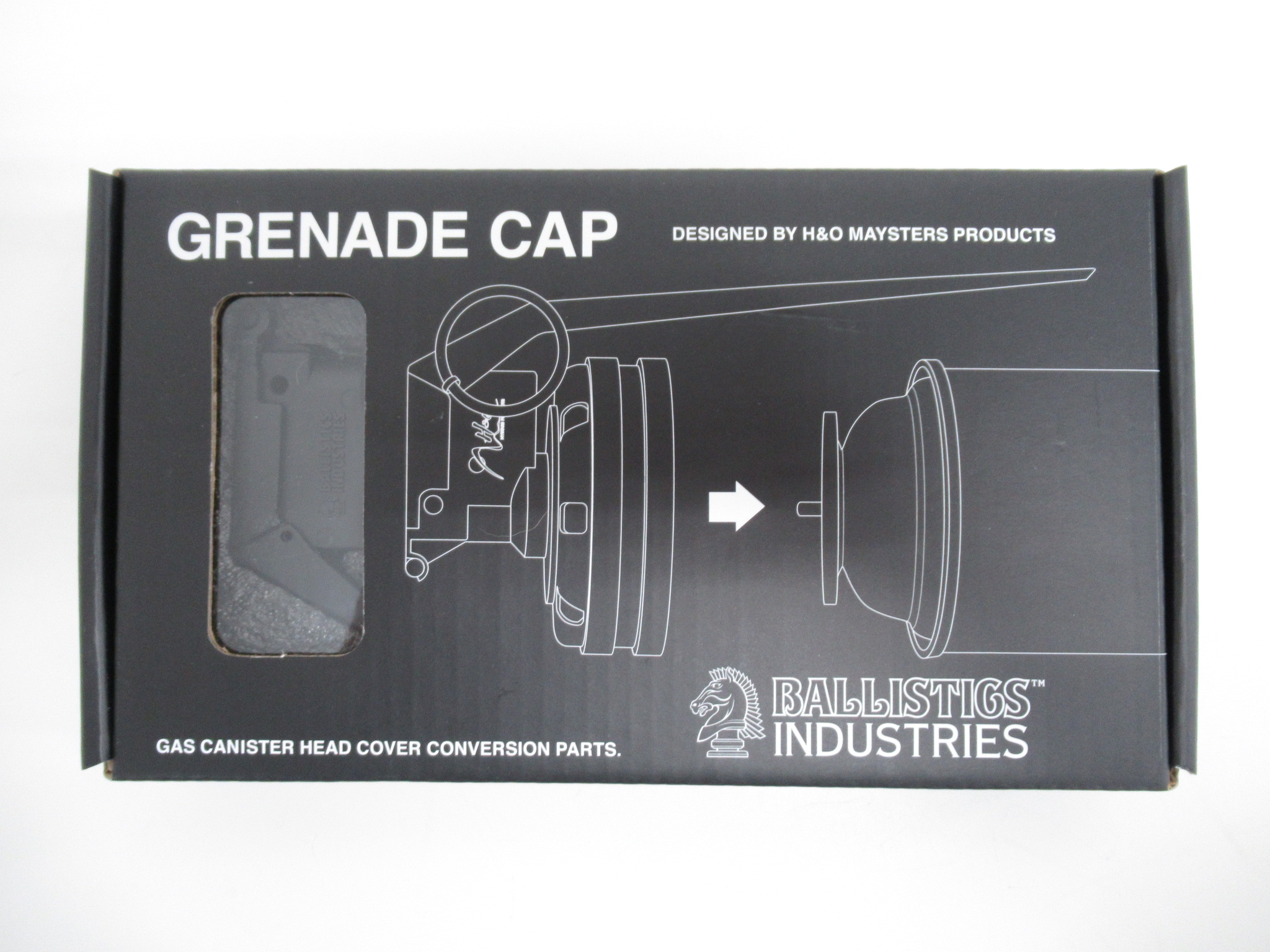 BALLISTICS（バリスティクス）  CB缶カバー/GRENADE CAPセット