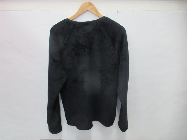 AXESQUIN（アクシーズクイン）  ポーラテックハイロフトカーディガン ブラック