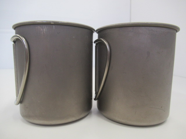 Snow Peak（スノーピーク）  チタンシングルマグ300×2点セット