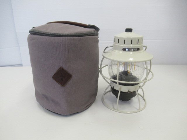 Barebones Living(ベアボーンズリビング) レイルロードランタン ホワイト ケースセット