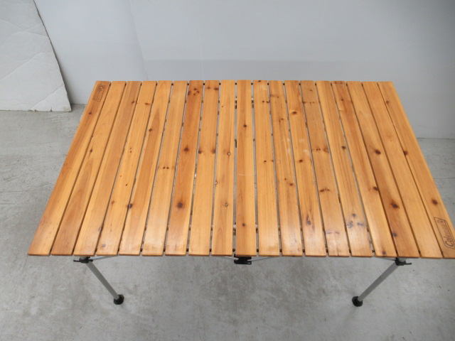 Coleman（コールマン）  ナチュラルウッドロールテーブル110