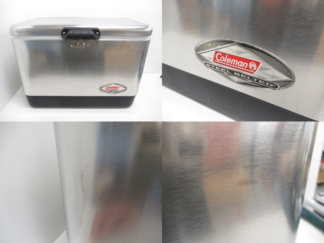 Coleman(コールマン) 54QT スチールベルトクーラー スタンドセット