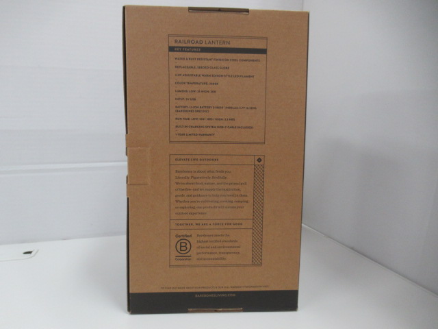 Barebones Living（ベアボーンズリビング）  レイルロードランタンLED