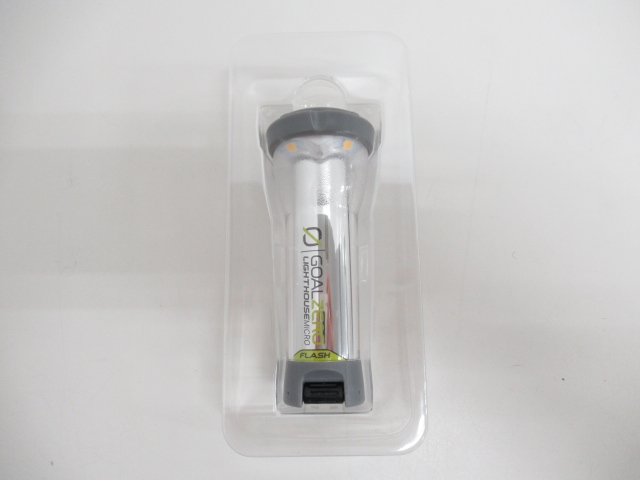 Goal Zero（ゴールゼロ）  ライトハウス マイクロフラッシュ 日本別注カラー グレー