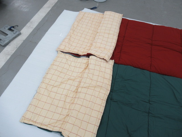 Snow Peak（スノーピーク）  セパレートシュラフ オフトン チェック BD-011 セット