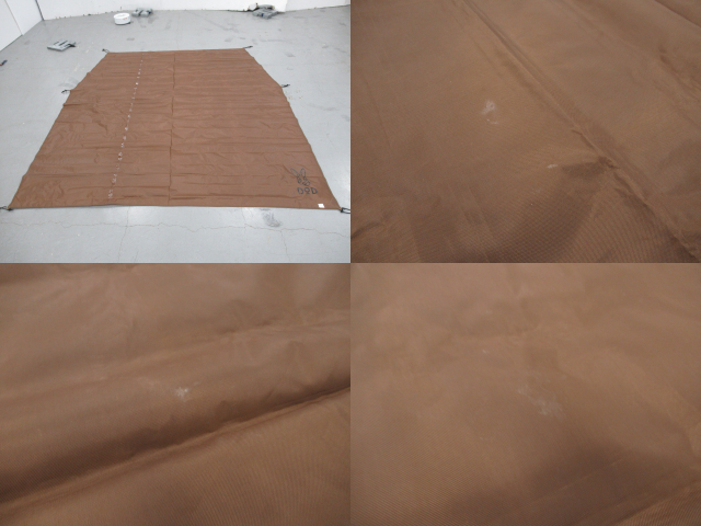 DOD（ディーオーディー）  カマボコテント3S用マットシートセット