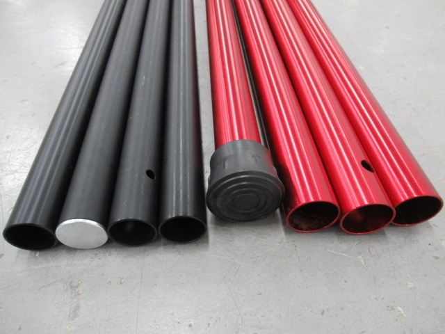 FIELDOOR(フィールドア) アルミテントポール 280 他ポール1本 セット