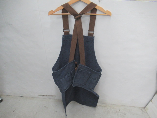 DOD（ディーオーディー）  ベベベノヴェスト ネイビー エプロン ベスト