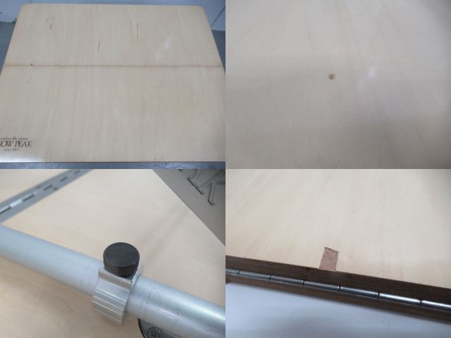 Snow Peak（スノーピーク）  アジャスタブルフォールディングテーブル シナベニア