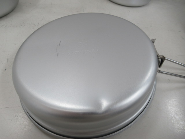Snow Peak（スノーピーク）  アルミパーソナルクッカーセット SCS-020R