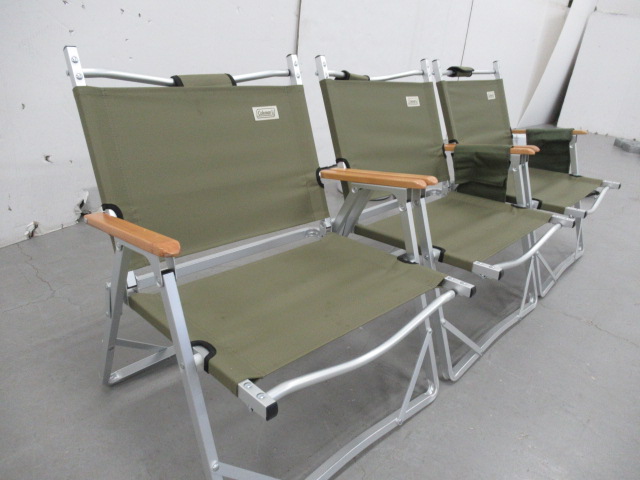 Coleman（コールマン）  3脚セット コンパクトフォールディングチェア オリーブ