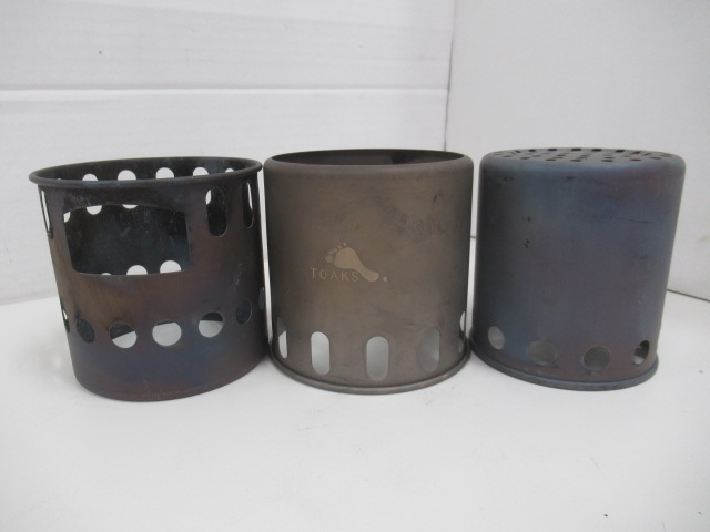 TOAKS（トークス）  チタン ウッドストーブ stv-12suto