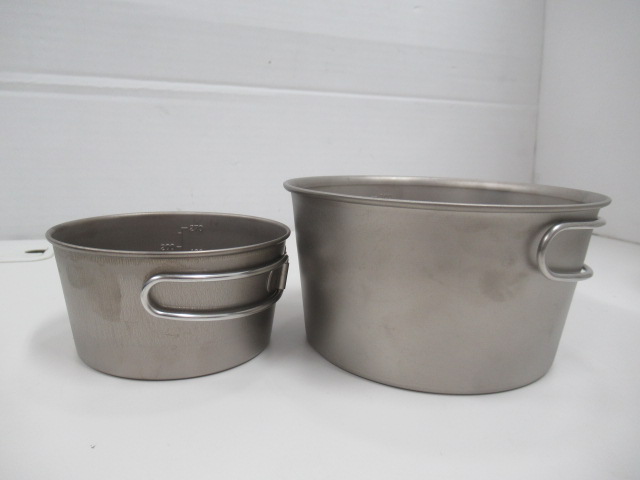 Belmont（ベルモント）  アルミ・チタン シェラカップ4点セット