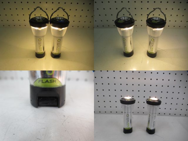 Goal Zero（ゴールゼロ）  ライトハウス マイクロフラッシュ2個 ランタンシェードセット