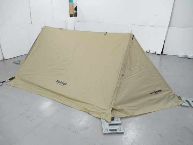 CAPTAIN STAG（キャプテンスタッグ）  トレッカー キャンプベースソロUV カーキ