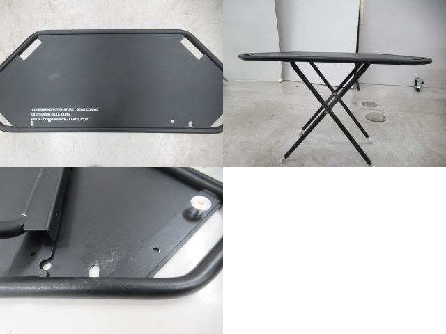 その他ブランド  COMMA NINE LANDS テーブル 2脚 ブラック