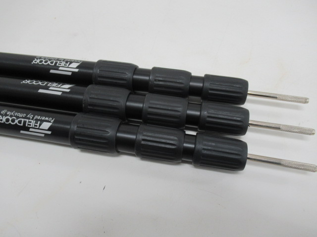 FIELDOOR（フィールドア）  伸縮式アルミテントポール230cm×3本セット