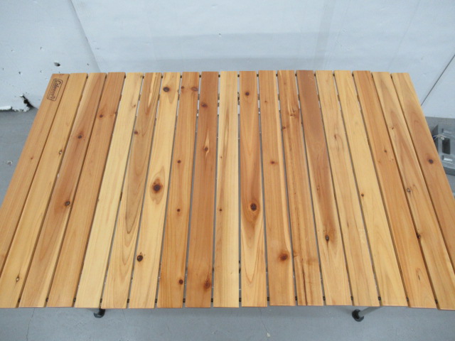 Coleman（コールマン）  ナチュラルウッドロールテーブル/110