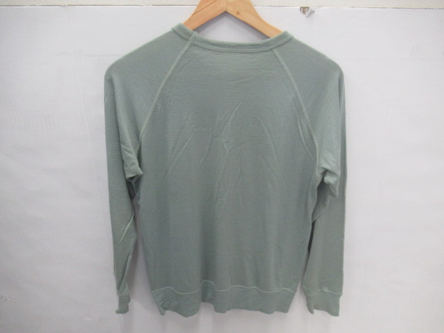 山と道 Merino Pullover Granite Green