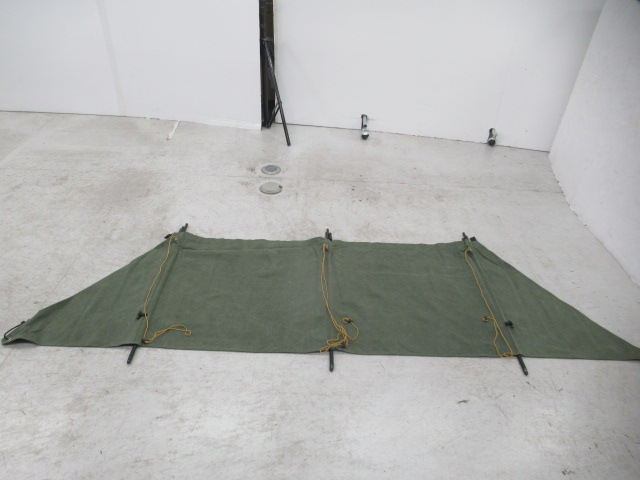 QUICKCAMP（クイックキャンプ）  焚火陣幕 焔 -homura- カーキ