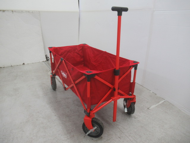 Coleman（コールマン）  アウトドアワゴン レッド