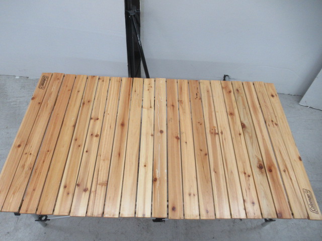 Coleman（コールマン）  ナチュラルウッドロールテーブル 120