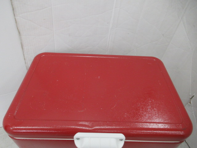 Coleman（コールマン）  スチールベルトクーラー 54QT レッド