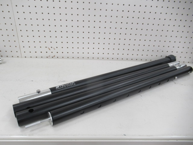 FIELDOOR(フィールドア) アルミテントポール280×2本・ケースセット