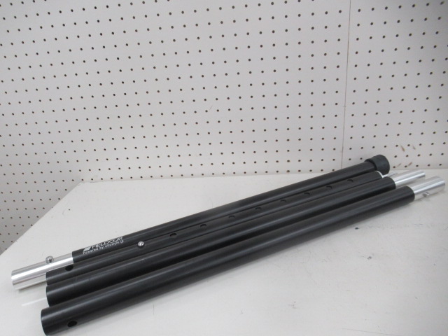 FIELDOOR(フィールドア) アルミテントポール280×2本セット