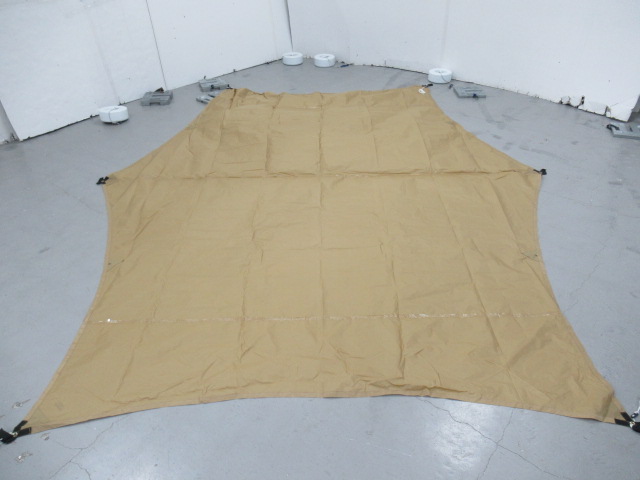 BUNDOK（バンドック）  ミニ ヘキサゴン タープ UV ベージュ BDK-25BR