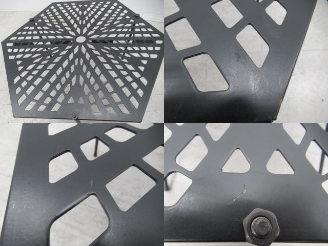 Hilander(ハイランダー) スチールヘキサゴン インナーテーブル