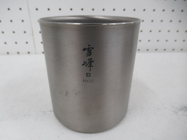 Snow Peak（スノーピーク）  スタッキングマグ雪峰 M200 H450 セット チタン