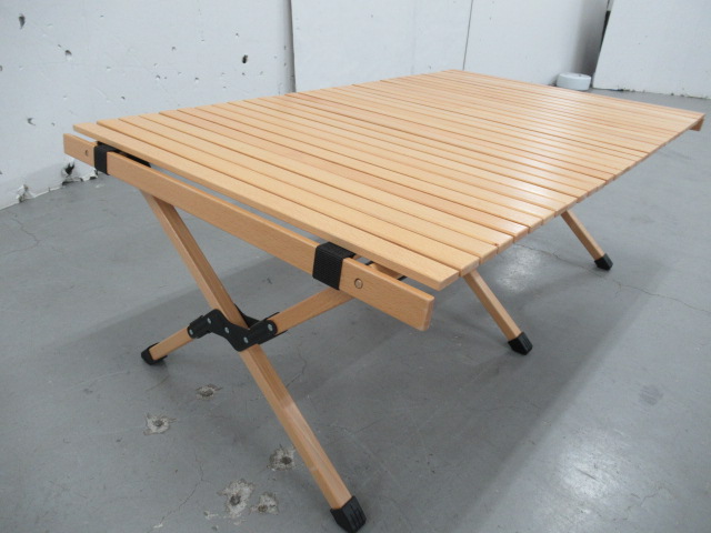 FIELDOOR(フィールドア) ウッドロールトップテーブル 120