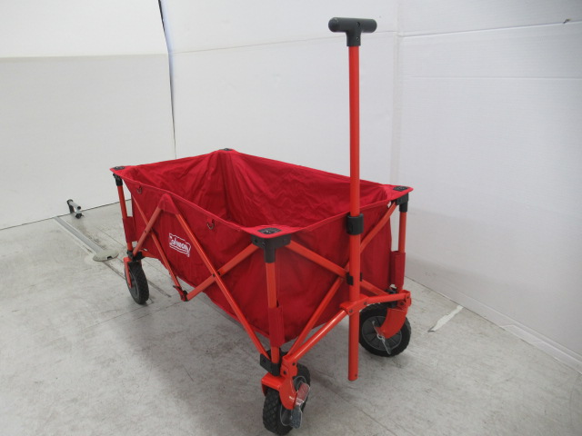 Coleman（コールマン）  アウトドアワゴン レッド