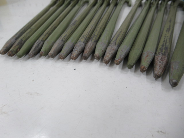 村の鍛冶屋（ムラノカジヤ）  エリッゼステーク28×16本セット オリーブ