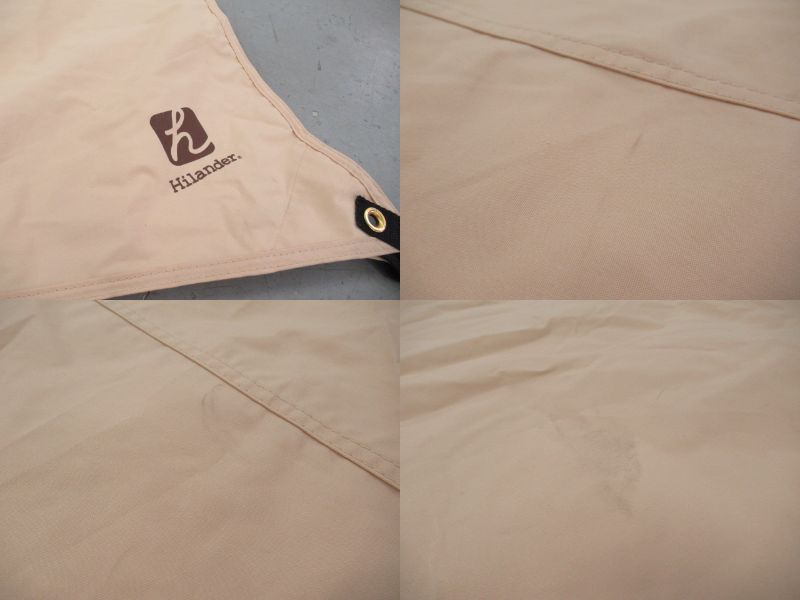 Hilander（ハイランダー）  ヘキサゴンタープ ポリコットン 320×420cm